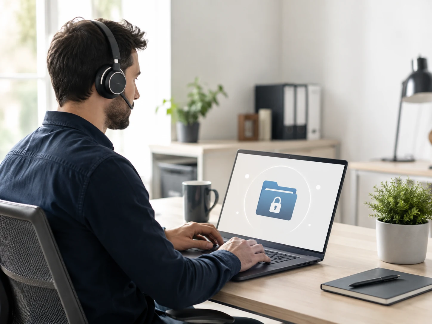 Private local recording workspace